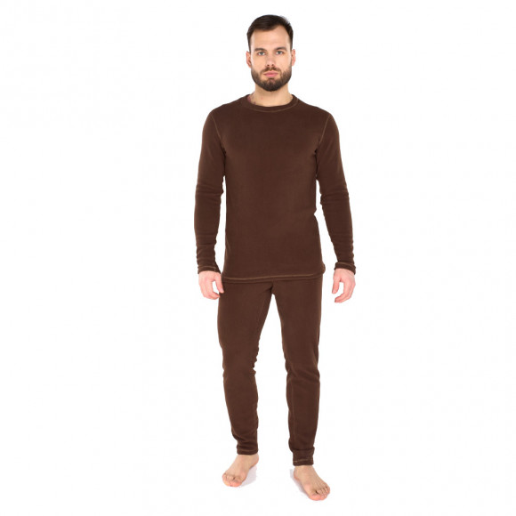 Комплект термобелья Русская охота Рolar Fleece шоколад