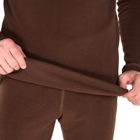 Комплект термобелья Русская охота Рolar Fleece шоколад