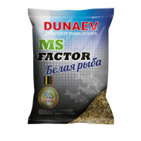 Прикормка Dunaev MS-Factor 1кг Белая рыба