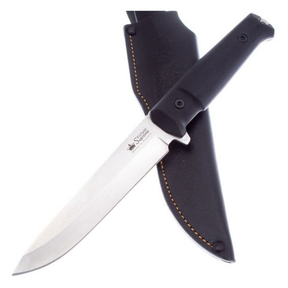 Нож Kizlyar Supreme Alpha сталь 420HC рукоять Kraton