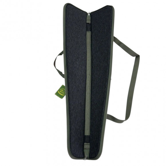 Кейс оружейный Русская охота 135 см (ткань, поролон) хаки / коричневый