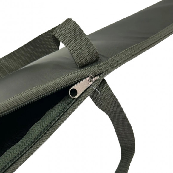 Кейс оружейный Русская охота 135 см (ткань, поролон) хаки / коричневый