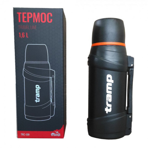 Термос TRAMP Travel цвет черный