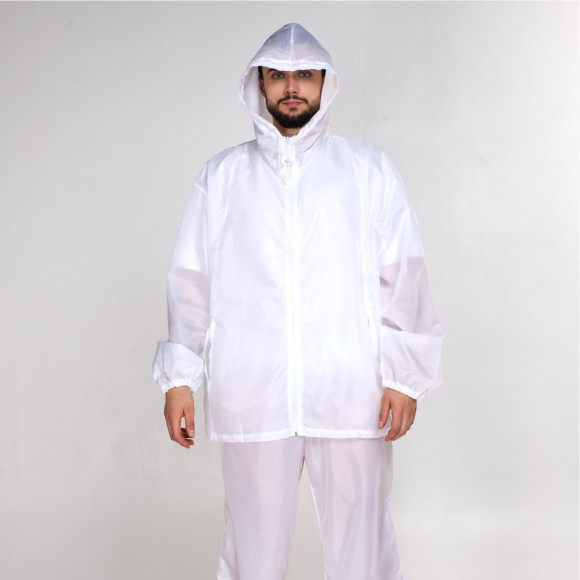 Костюм зимний Русская охота маскировочный (таффета/белый)