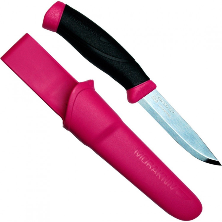 Нож Mora Companion Magenta (12157), универсальный , сталь 12C27
