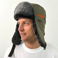 Шапка-ушанка Crodis (исландия/хаки)