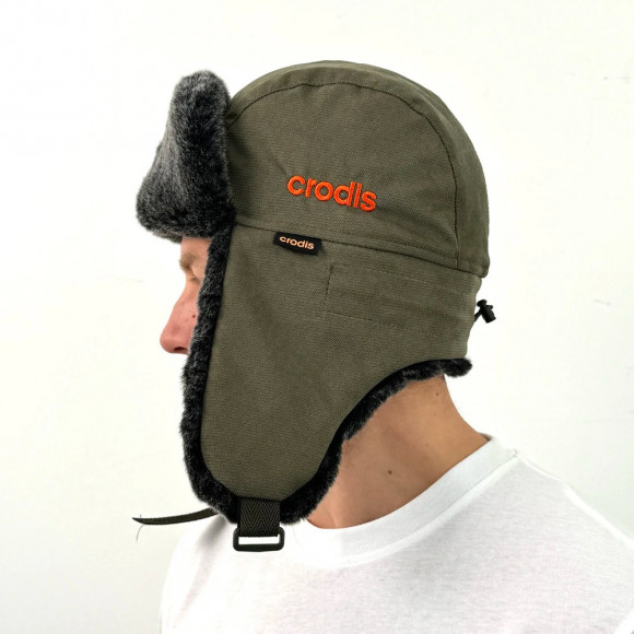 Шапка-ушанка Crodis (исландия/хаки)