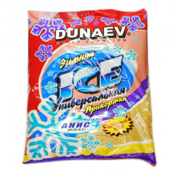 Прикорм Dunaev Ice-Classic 750гр Анис/Ваниль/Универсальная Прикорм Dunaev Ice-Classic 750гр Анис/Ваниль/Универсальная