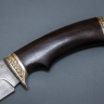 Нож ИП Семин Скиф алмазная сталь ХВ-5 рукоять ценные породы древесины