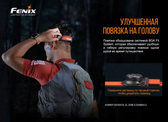Фонарь налобный FENIX HL18RT Фонарь налобный FENIX HL18RT