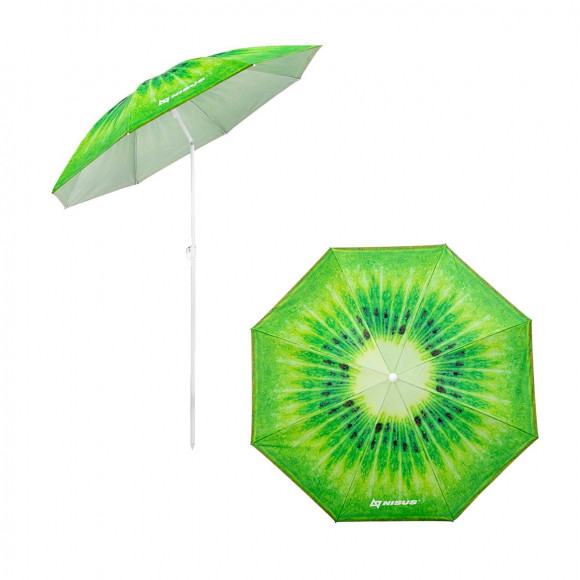 Зонт пляжный с наклоном Nisus N-BU1907-180 Зонт пляжный с наклоном Nisus N-BU1907-180