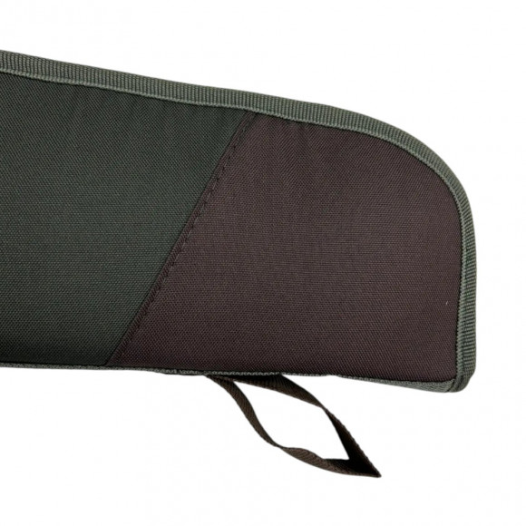 Кейс оружейный Русская охота 115 см без оптики (ткань, поролон) хаки / коричневый