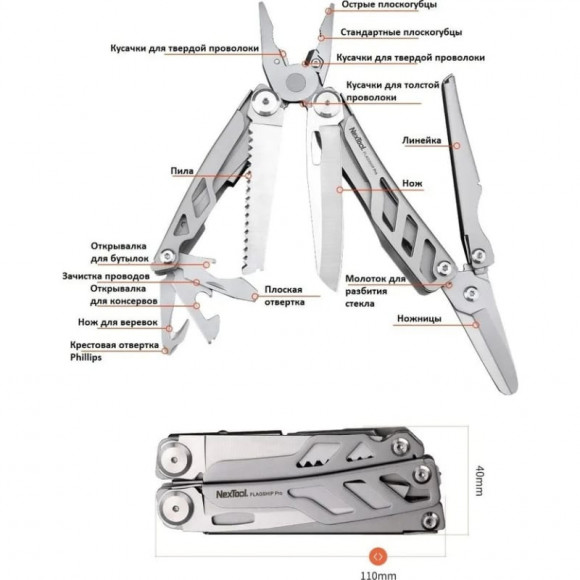 Мультитул Nextool (Xiaomi) Flagship Pro