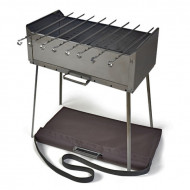 Мангал-дипломат + 8 шампуров в сумке (570х280х210, сталь 1,5мм) (МД-8с) Мангал-дипломат + 8 шампуров в сумке (570х280х210, сталь 1,5мм) (МД-8с)