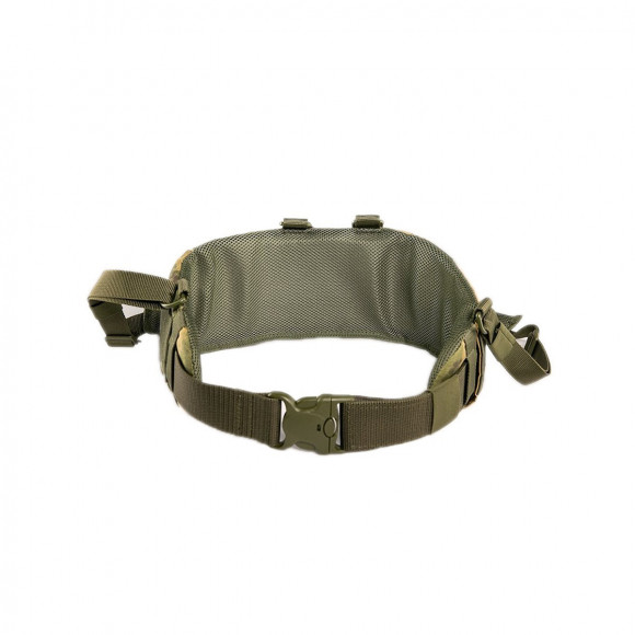 Пояс тактический с плечевыми ремнями р.3-4 Jager ПТ цвет мох