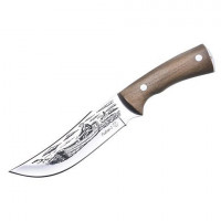 Нож Кизляр Рыбак-2 дерево-орех, сталь AUS-8