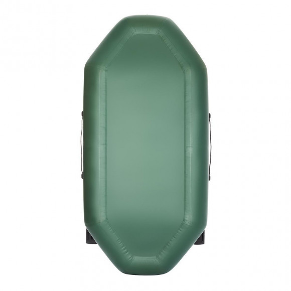 Лодка надувная Тонар Бриз 220 гребная, одноместная зеленая
