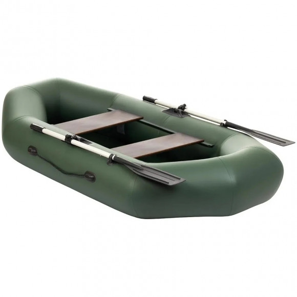Лодка надувная Тонар Бриз 240 двухместная зеленая