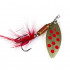 Блесна вращающаяся Lucky John Spin-X Long №4, 9г 