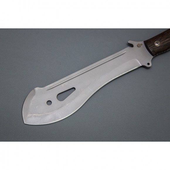 Мачете №1 ИП Семин сталь 65х13 рукоять Венге Мачете №1 ИП Семин сталь 65х13 рукоять Венге