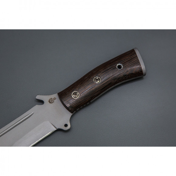Мачете №1 ИП Семин сталь 65х13 рукоять Венге Мачете №1 ИП Семин сталь 65х13 рукоять Венге