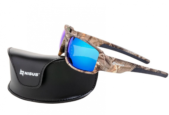 Очки поляризационные Nisus N-OP-LZ0135-B в жестком чехле Очки поляризационные Nisus N-OP-LZ0135-B в жестком чехле