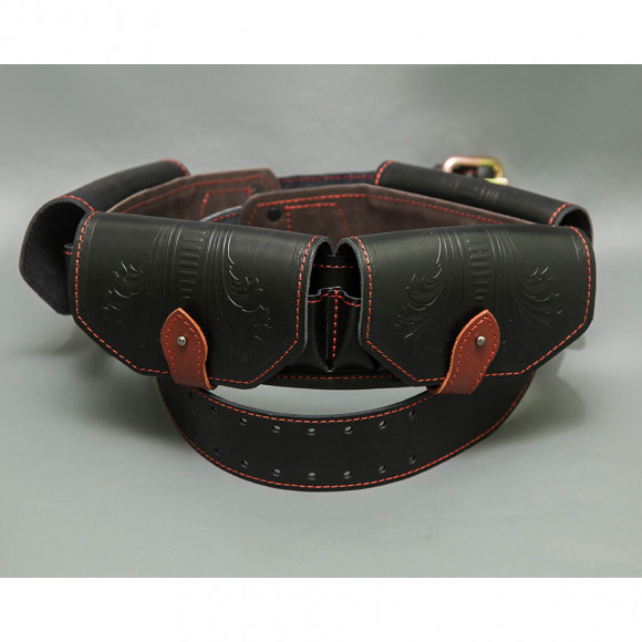 Патронташ Семин  №45С 12к, 24 патрона, закрытый, кожа Патронташ Семин  №45С 12к, 24 патрона, закрытый, кожа