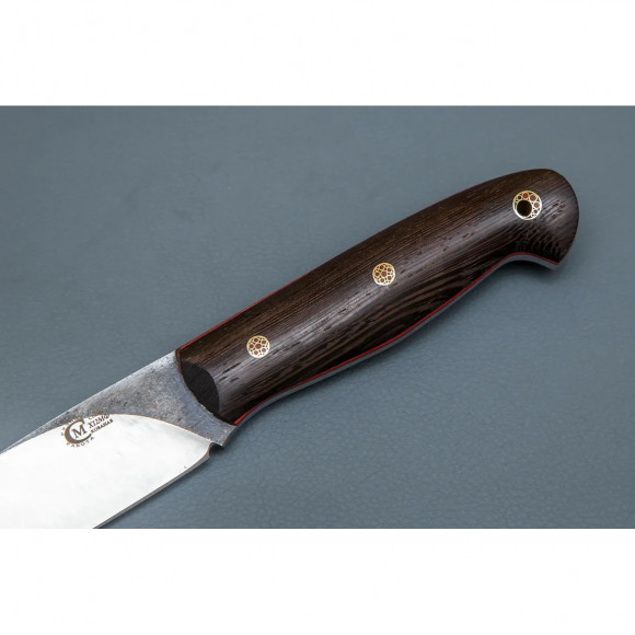 Нож ИП Семин Вепрь кованая сталь Х12МФ рукоять Венге Нож ИП Семин Вепрь кованая сталь Х12МФ рукоять Венге