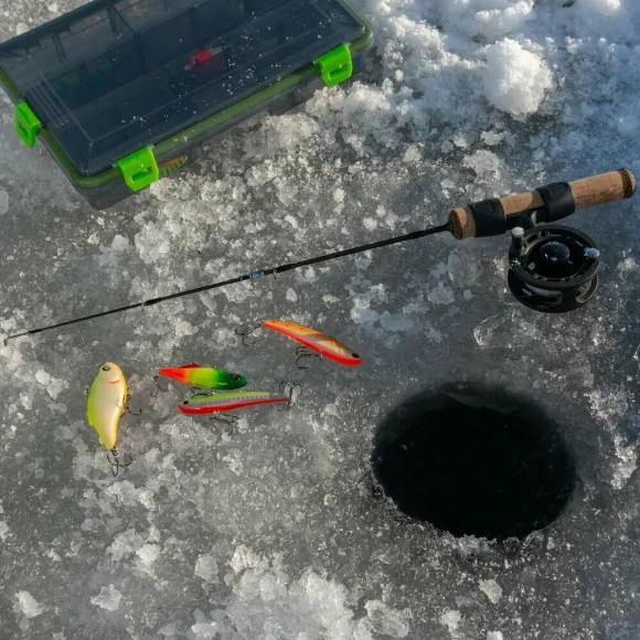 Удочка зимняя Nisus Ice Battle 50 carbon Удочка зимняя Nisus Ice Battle 50 carbon