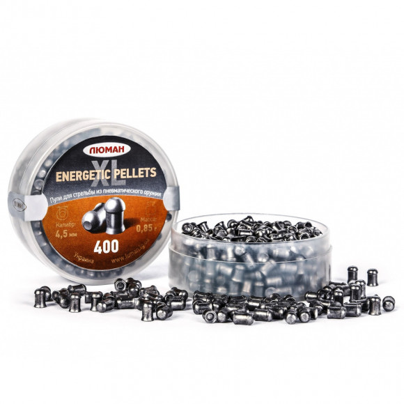 Пуля для пневматики Люман Energetic pellets XL 0,85г (400шт)