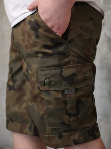 Шорты БК Турист ткань Смесовая цвет Камуфляж Шорты БК Турист ткань Смесовая цвет Камуфляж