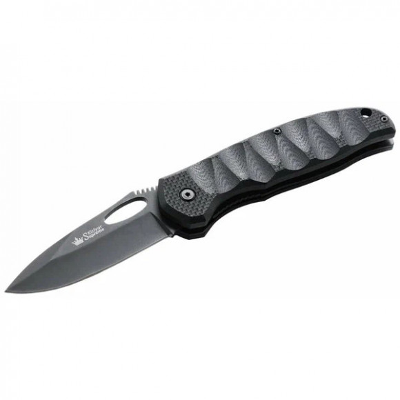 Нож складной Kizlyar Supreme Hero сталь 440С Black Titanium (Кизляр)