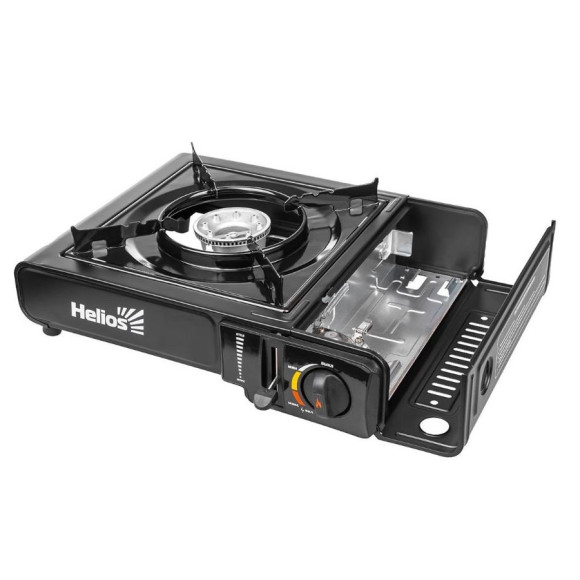 Плита газовая портативная в кейсе Helios HS-BDZ-155-A