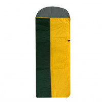 Спальный мешок-одеяло, широкий с подголовником Русская охота Долина