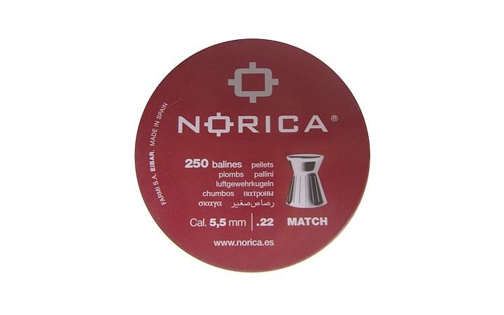 Пуля пневматическая Norica Match 5,5 мм (250 шт)
