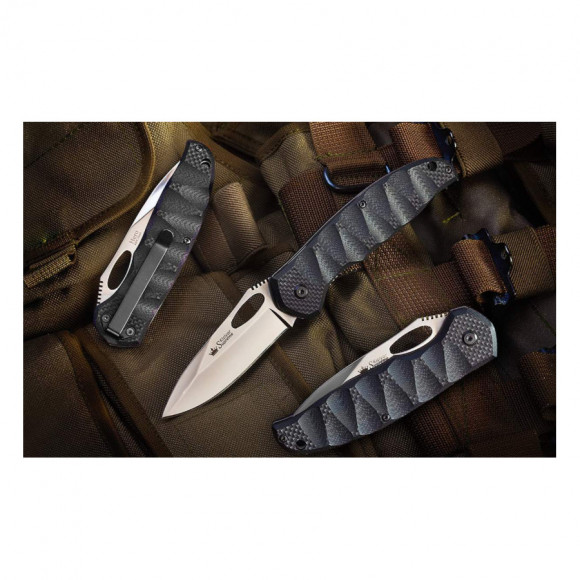 Нож складной Kizlyar Supreme Hero сталь 440С Satin (Кизляр) Нож складной Kizlyar Supreme Hero сталь 440С Satin (Кизляр)