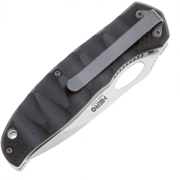 Нож складной Kizlyar Supreme Hero сталь 440С Satin (Кизляр) Нож складной Kizlyar Supreme Hero сталь 440С Satin (Кизляр)