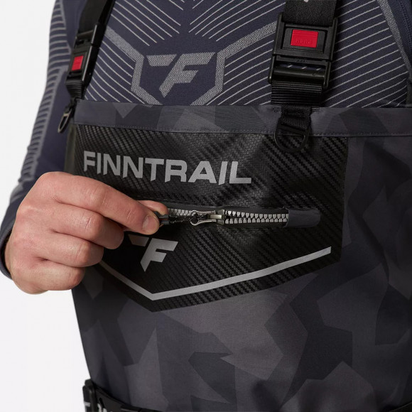 Вейдерсы Finntrail Enduro BF 5281 CamoShadowBlack мембранные с сапогом Вейдерсы Finntrail Enduro BF 5281 CamoShadowBlack мембранные с сапогом