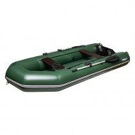 Лодка Бирюса-305 ПВХ надувное дно мотор 5 л/с цвет зеленый Лодка Бирюса-305 ПВХ надувное дно мотор 5 л/с цвет зеленый
