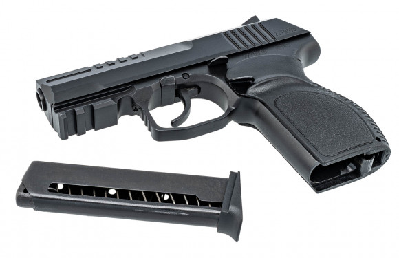 Пистолет МП45, к. 45 rub., 6 заряд., 0.63 кг. (Стрела, чёрн.)