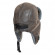 Шапка-ушанка Holster Авиатор искусственная кожа коричневая р.59-60