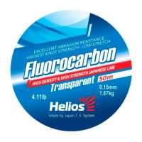 Леска Helios Flourocarbon Transparent 30м