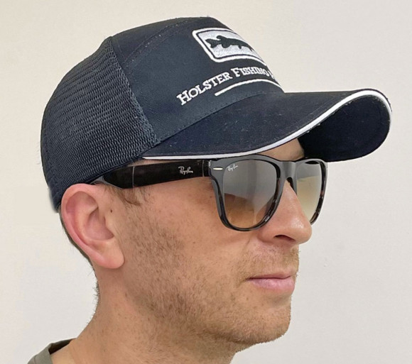 Бейсболка с сеткой Holster ткань Смесовая цвет Черный