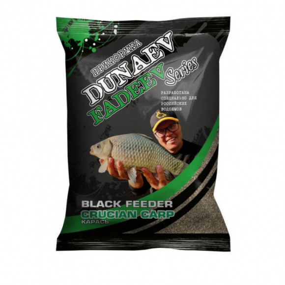 Прикорм Dunaev - Fadeev Feeder Black Crucian Carp (Карп-Карась) 1кг