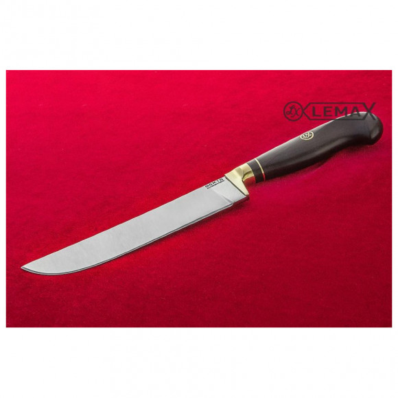 Нож Lemax Узбекский сталь 95х18 рукоять чёрный граб Нож Lemax Узбекский сталь 95х18 рукоять чёрный граб