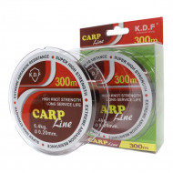 Леска KDF Carp Line 300м цвет коричневый Леска KDF Carp Line 300м цвет коричневый