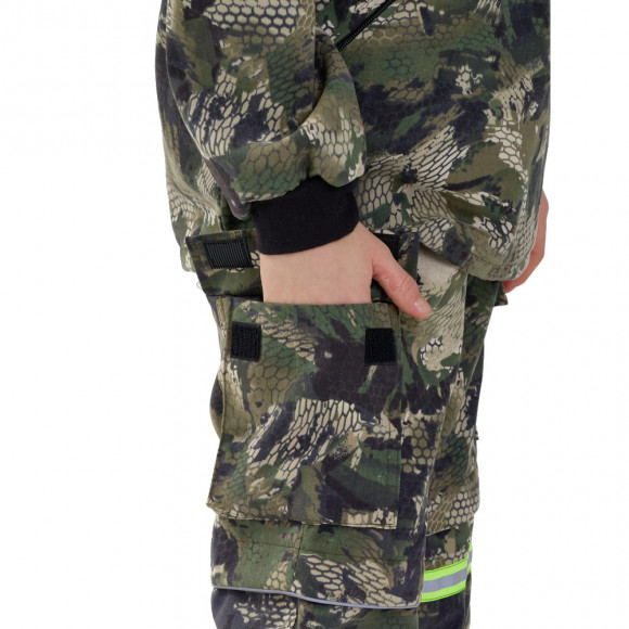 Костюм Huntsman Антигнус-Люкс детский (смесовая / зеленый питон) Костюм Huntsman Антигнус-Люкс детский (смесовая / зеленый питон)