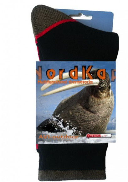 Термоноски NordKapp арт. 979 Red для обуви ЭВА Термоноски NordKapp арт. 979 Red для обуви ЭВА