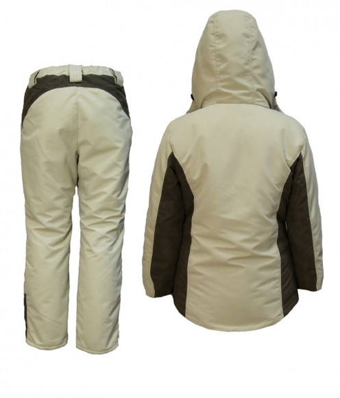 Костюм женский зимний Elemental Driada ткань Finlandia цвет Бежево-коричневый Костюм женский зимний Elemental Driada ткань Finlandia цвет Бежево-коричневый