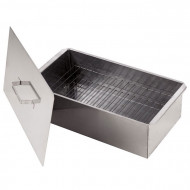 Коптильня двухъярусная 420*270*175, сталь 0,5 мм Коптильня двухъярусная 420*270*175, сталь 0,5 мм